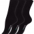 12 Paar Schwarze Damen Bio-Baumwoll Socken aus reiner Bio-Baumwolle