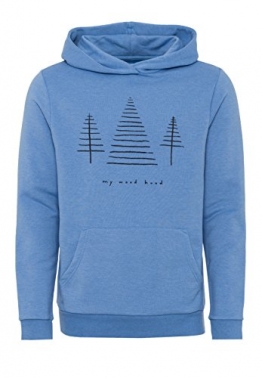 ARMEDANGELS Herren Hoody aus Bio-Baumwoll Mix , Ingo Wood Hood, M, dusk blue melange
