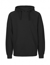Green Cat, Kapuzensweatshirt, 100% Bio-Baumwolle, Fairtrade, Oeko-Tex und Ecolabel zertifiziert, Textilfarbe: schwarz, Gr.L