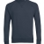 Herren Sweatshirt aus Bio-Baumwolle Mix mit 85% Baumwolle und 15% Polyester, Herren Bio Pullover, Pullover Bio, Herren Bio Sweatshirt,Sweatshirt Baumwolle (Bio) (L, India Ink Grey)