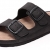 Zapato Herren Bio Clogs Tieffußbett Pantolette Sandale Slipper Schuhe Schwarz Gr.41-45 (42)
