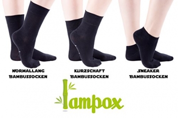 Sneaker Bambussocken, 6 Paar, Atmungsaktiv, Komfortbund, Geruchshemmend, Klimaregulierend, Saugfähig, Reduziert Fußschweiß, Superweich